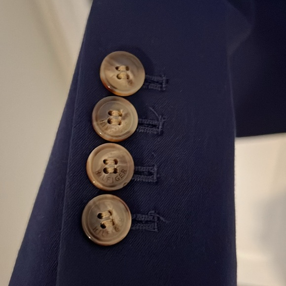NWT Tommy Hilfiger classic Navy Blazer Jacket - Picture 3 of 7